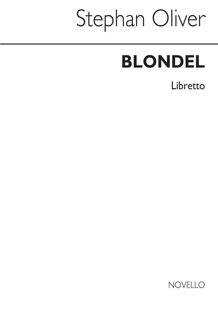 Blondel (Libretto)